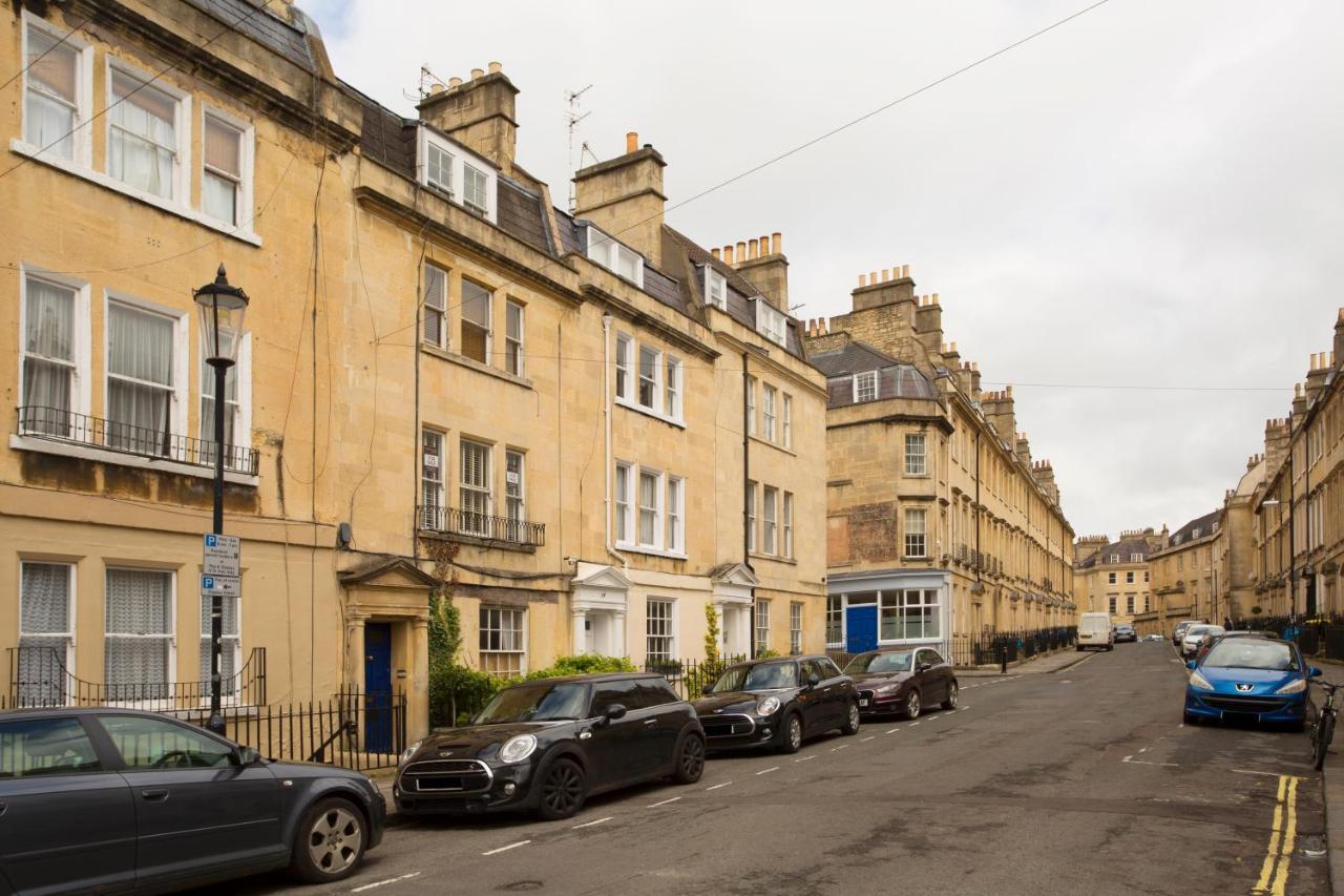 1 Bed Georgian Apartment In Bath City Centre Exterior foto
